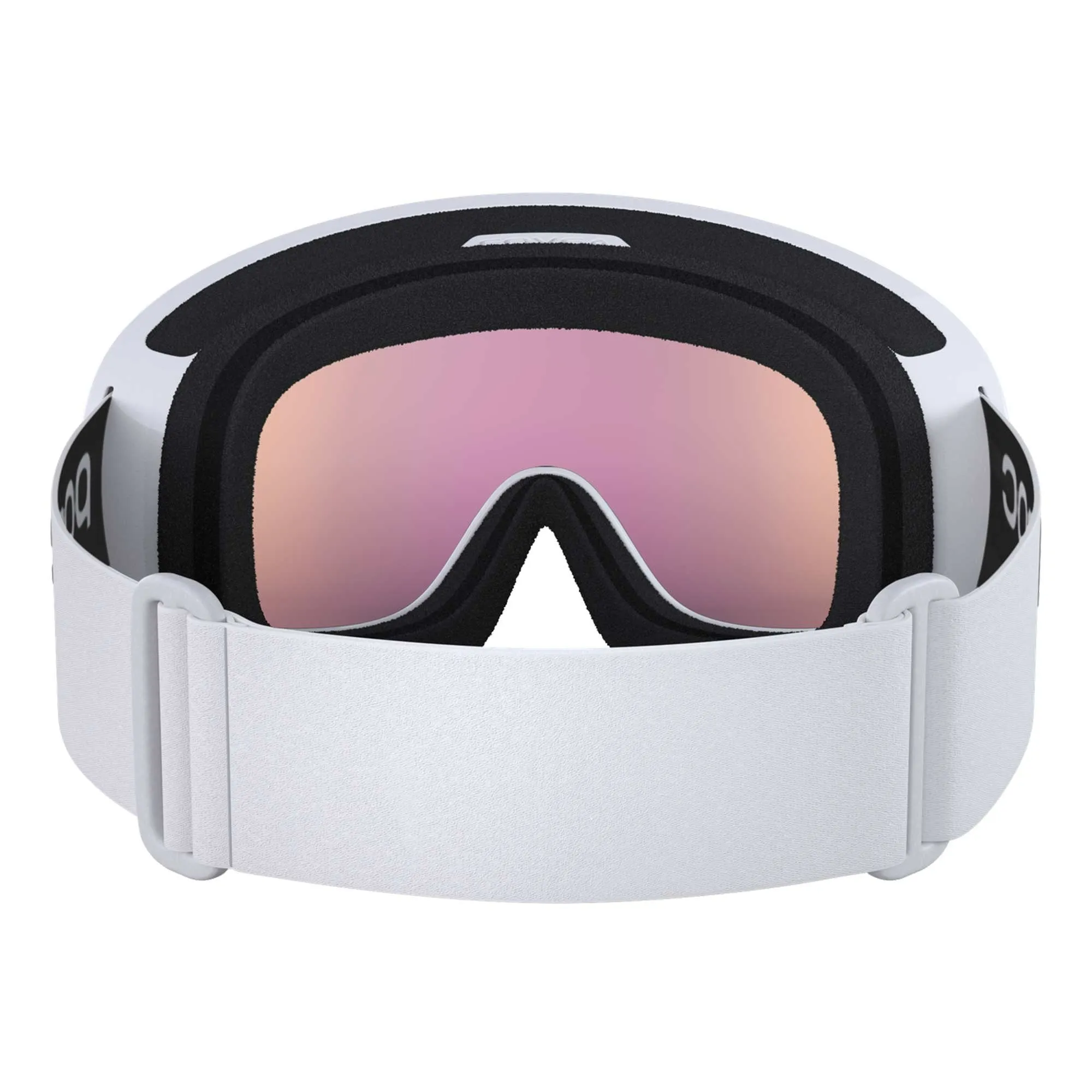 Fovea Race Goggles - Hydrogen White/Partly Sunny Orange