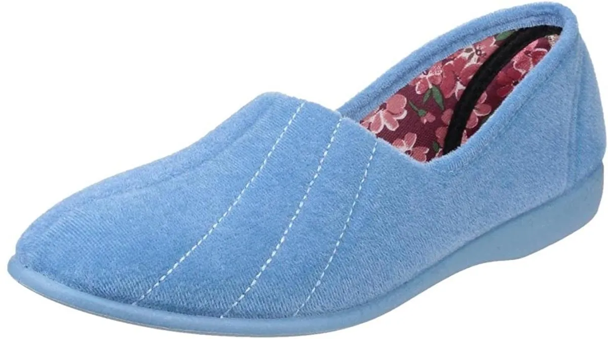 GBS Audrey Ladies Slipper Light blue