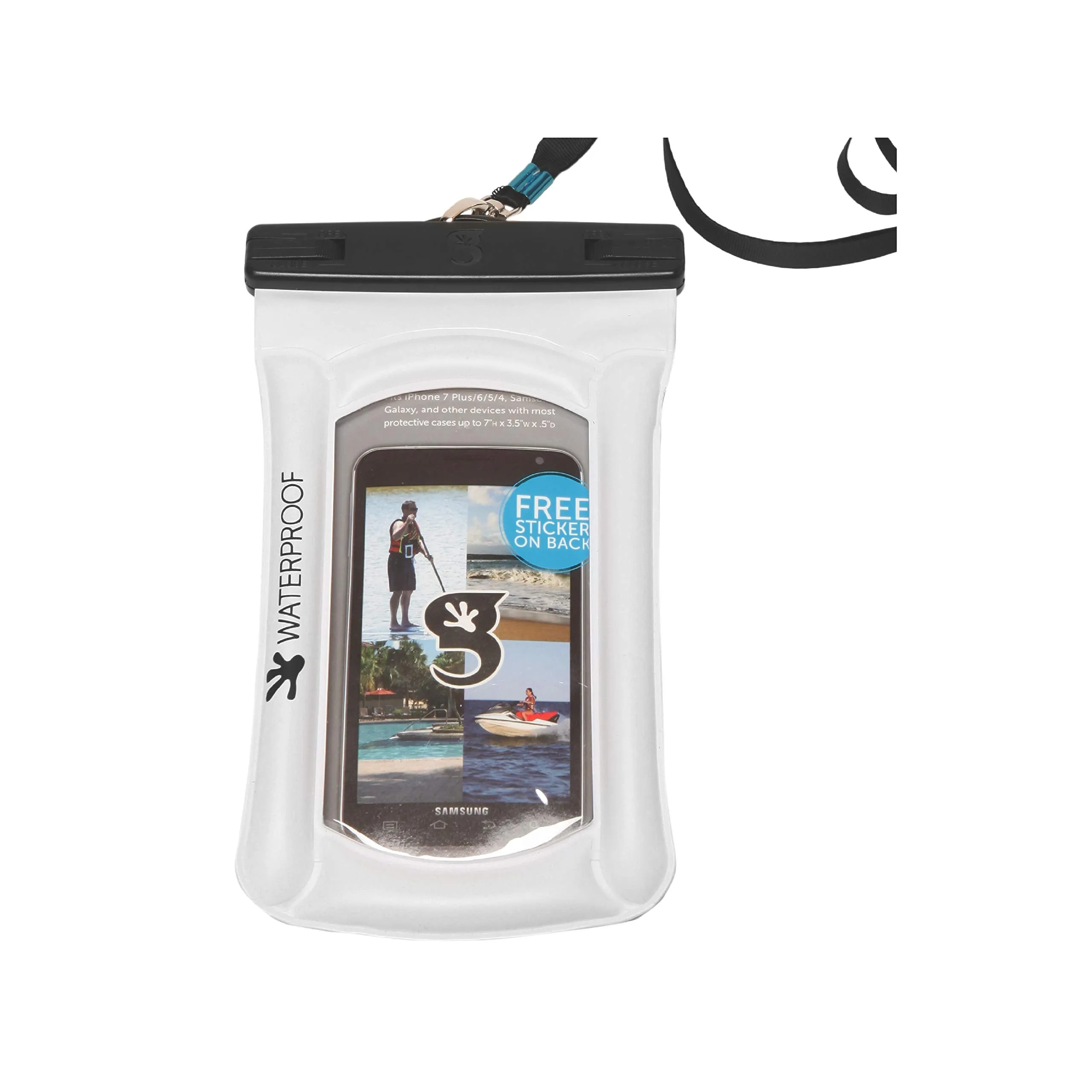 Geckobrands Float Phone Dry Bag  