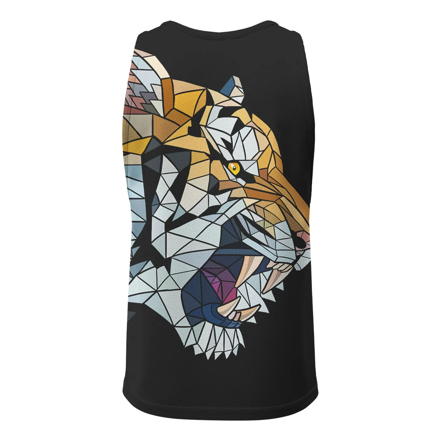 Geometric Tiger Tank Top