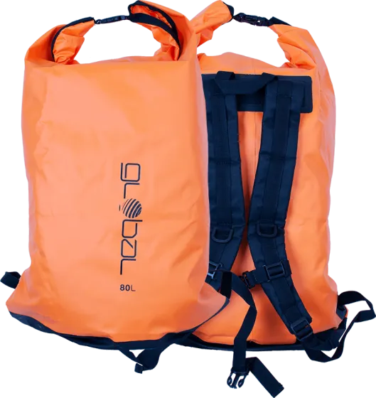 Global 80L Dry Bag - Orange