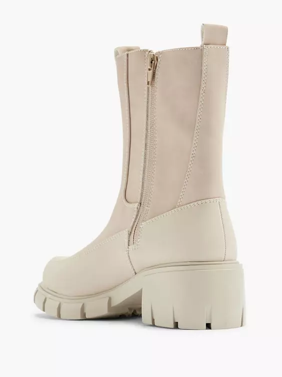 Graceland  Teen Girl Beige Chunky Boot