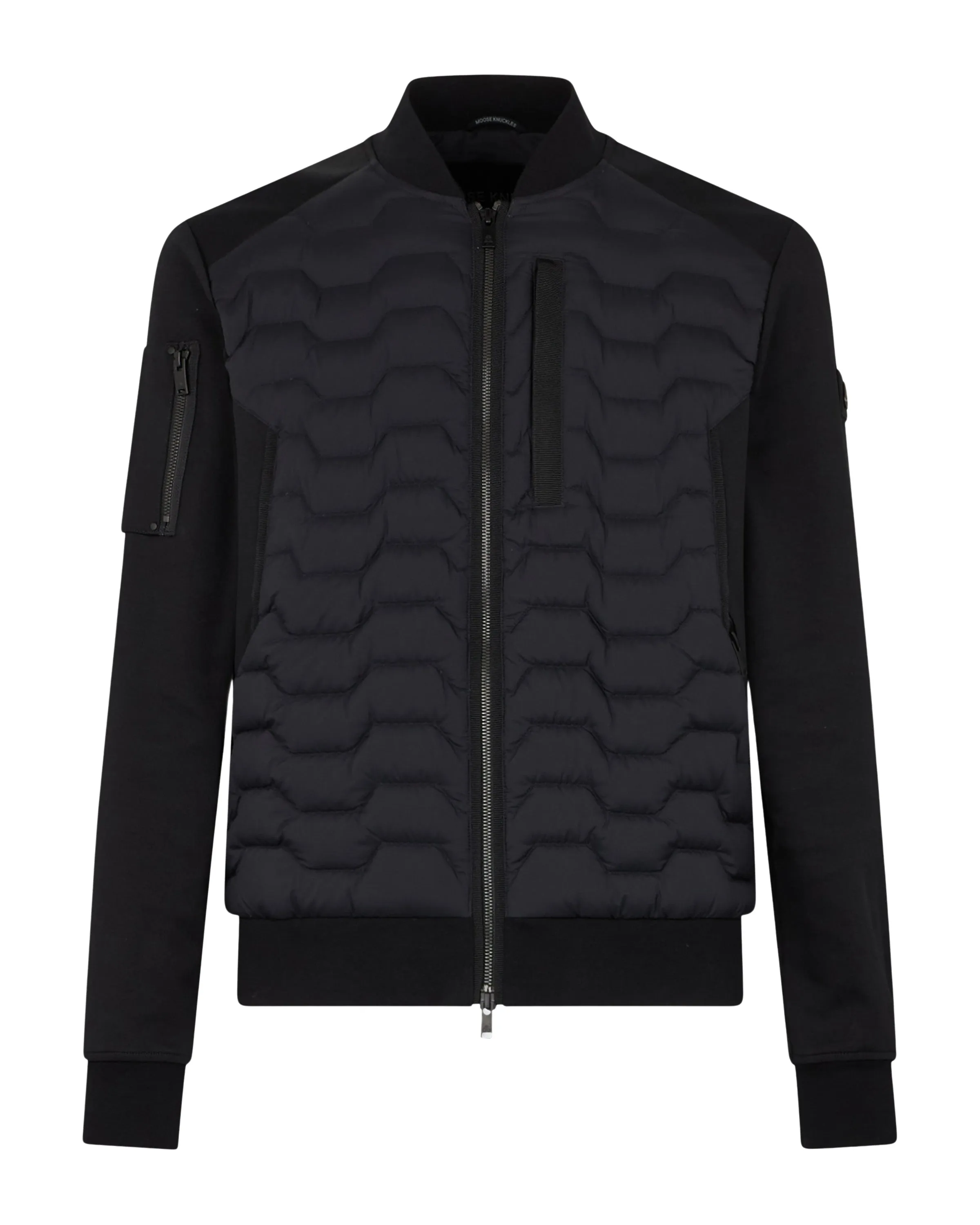 Granite Hybrid Bomber Black