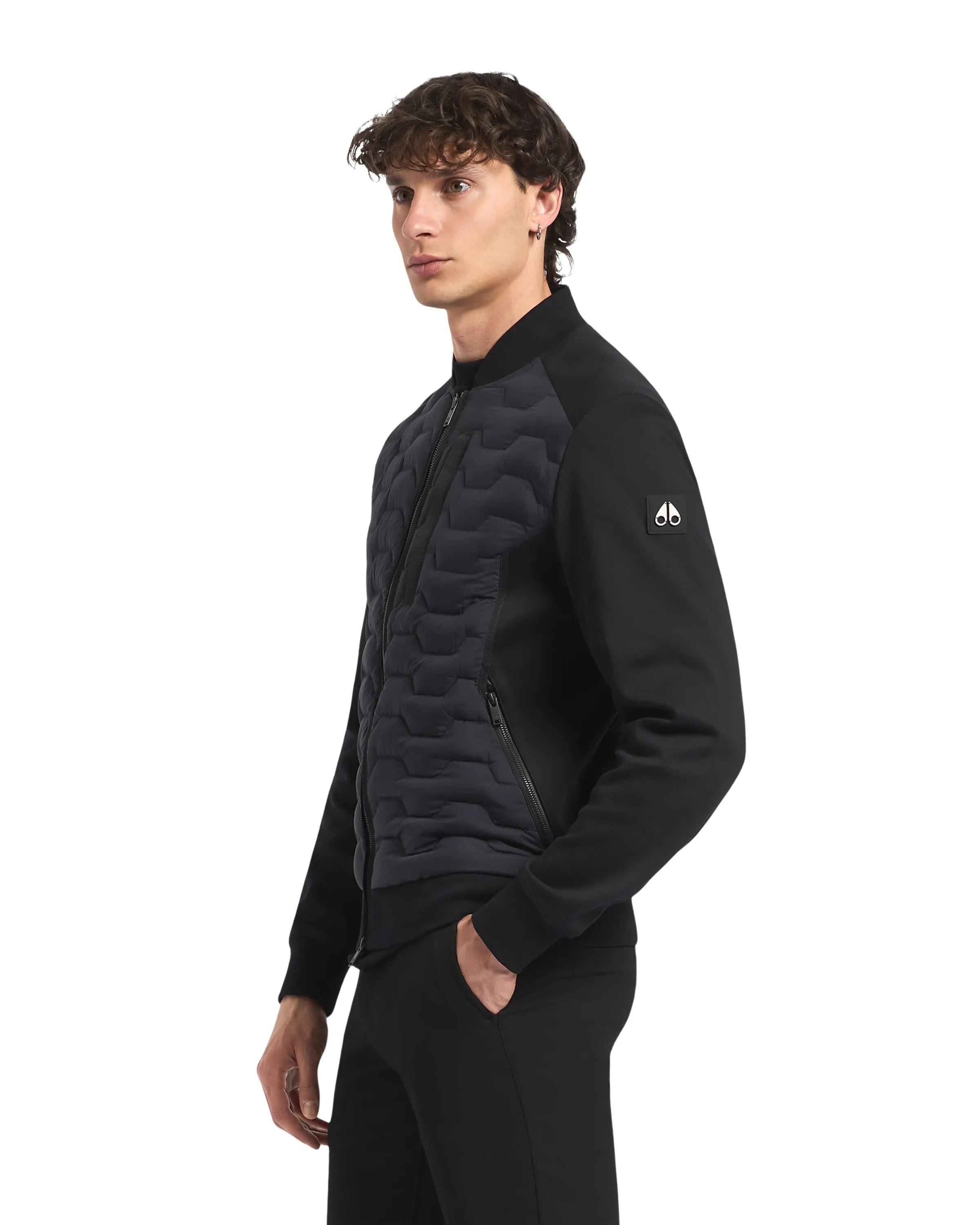 Granite Hybrid Bomber Black