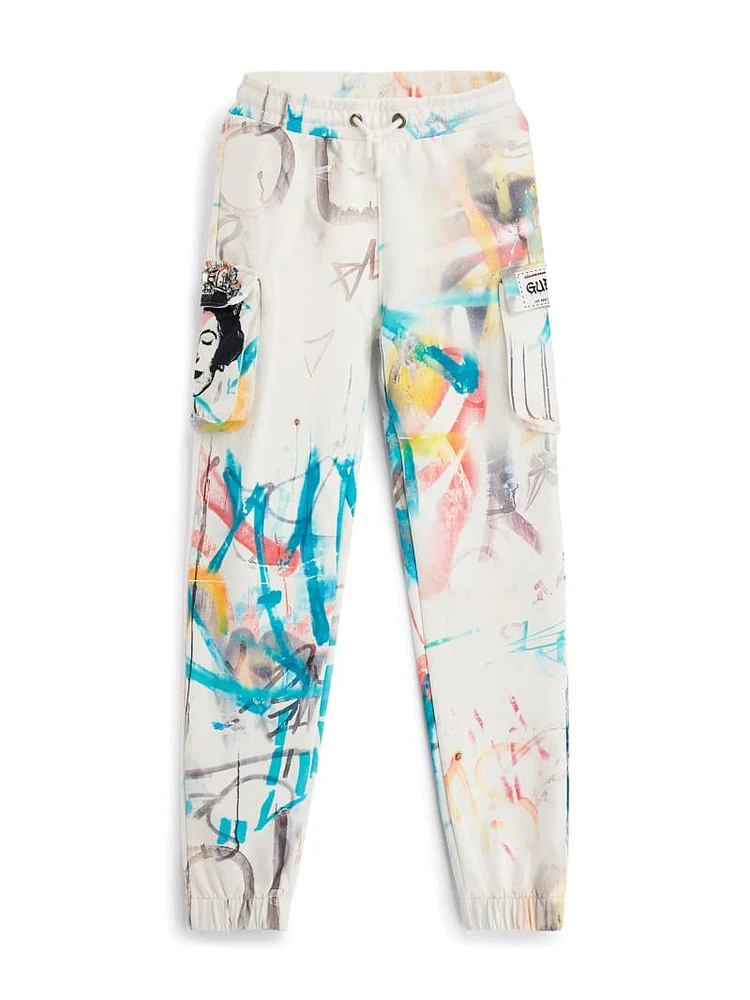 Guess Street Art Joggers (Kids 7-16)