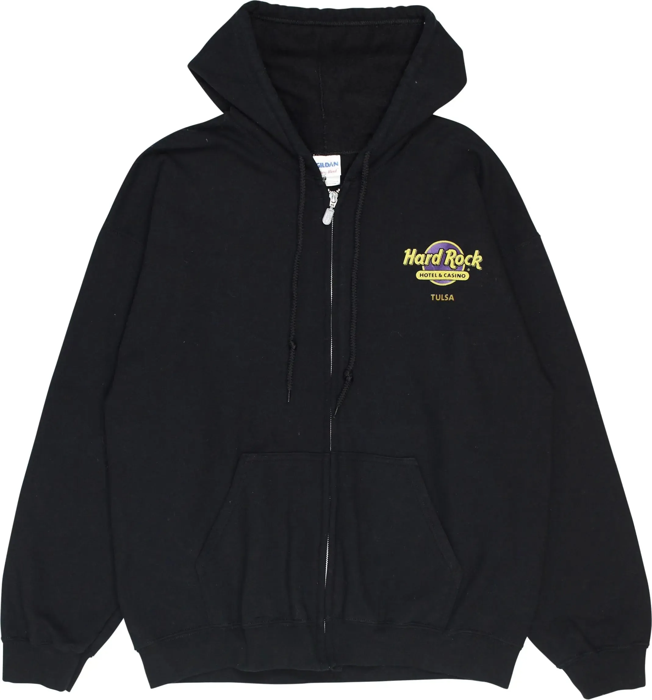 Hard Rock The Joint Tulsa Zip Up Hoodie | ThriftTale