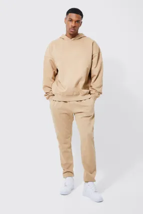 Heavyweight Oversized Hooded Tracksuit