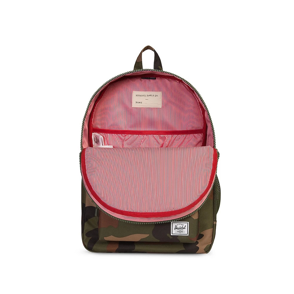 Herschel Supply Co. Extra Large Youth Heritage Camouflage Backpack