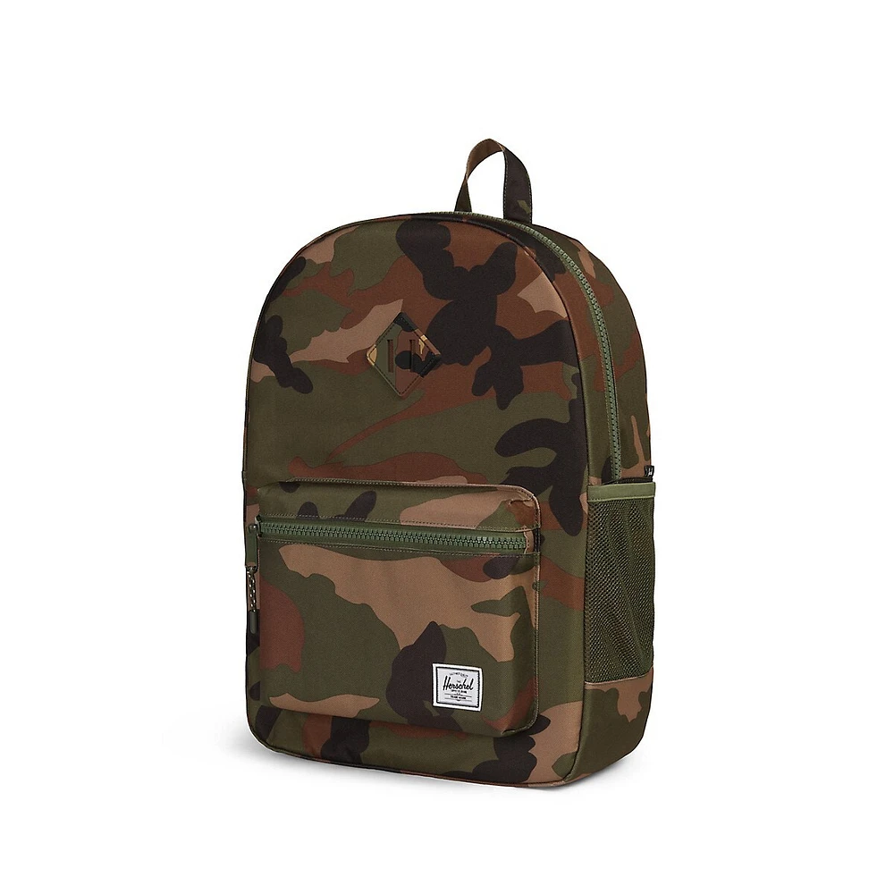 Herschel Supply Co. Extra Large Youth Heritage Camouflage Backpack