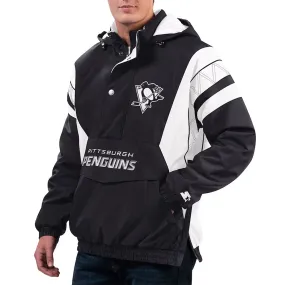 Home Team Pittsburgh Penguins Half-Zip Hoodie Jacket