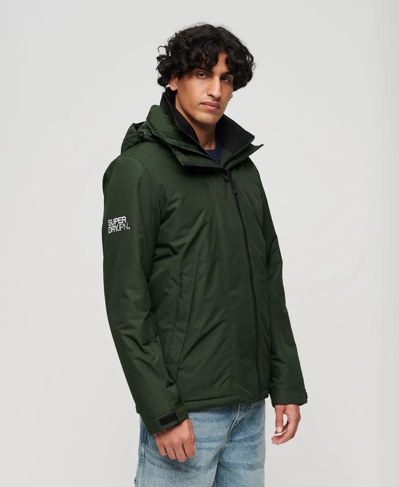 Hooded Yachter Windbreaker Jacket | Academy Dark Green