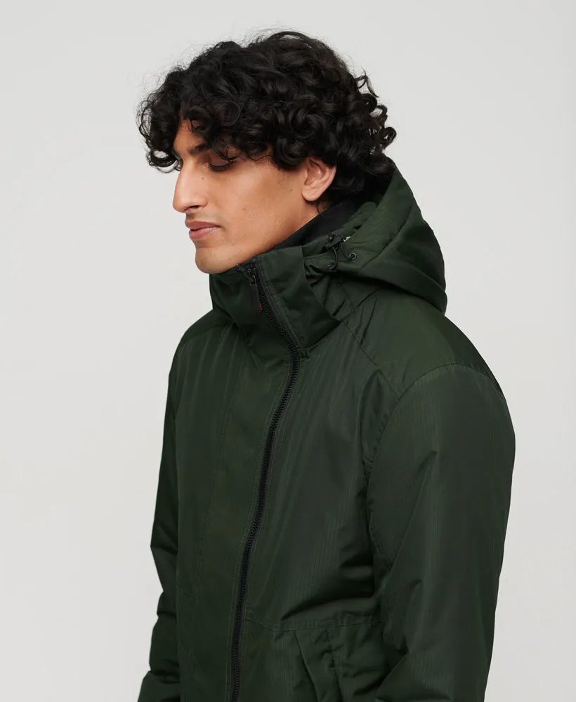 Hooded Yachter Windbreaker Jacket | Academy Dark Green