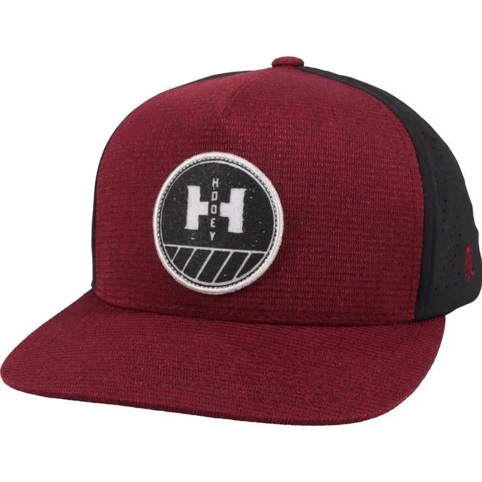 Hooey Plow Maroon and Black Hat