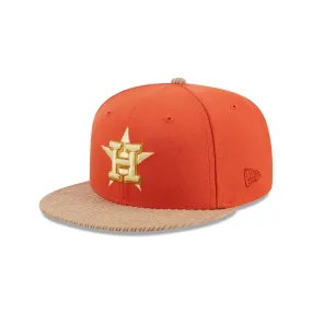 Houston Astros Autumn Wheat 9FIFTY Snapback Hat