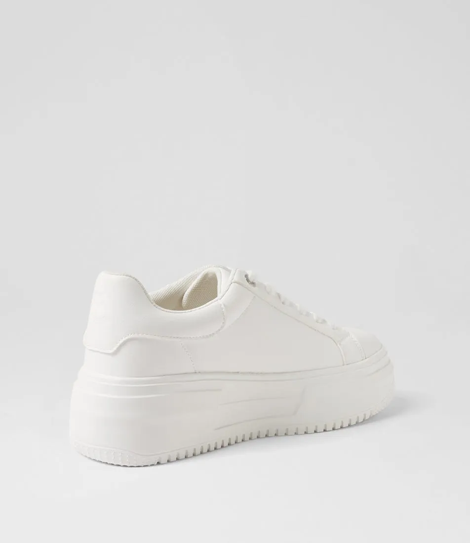 I LOVE BILLY Carino White Red Patent Pu Sneakers