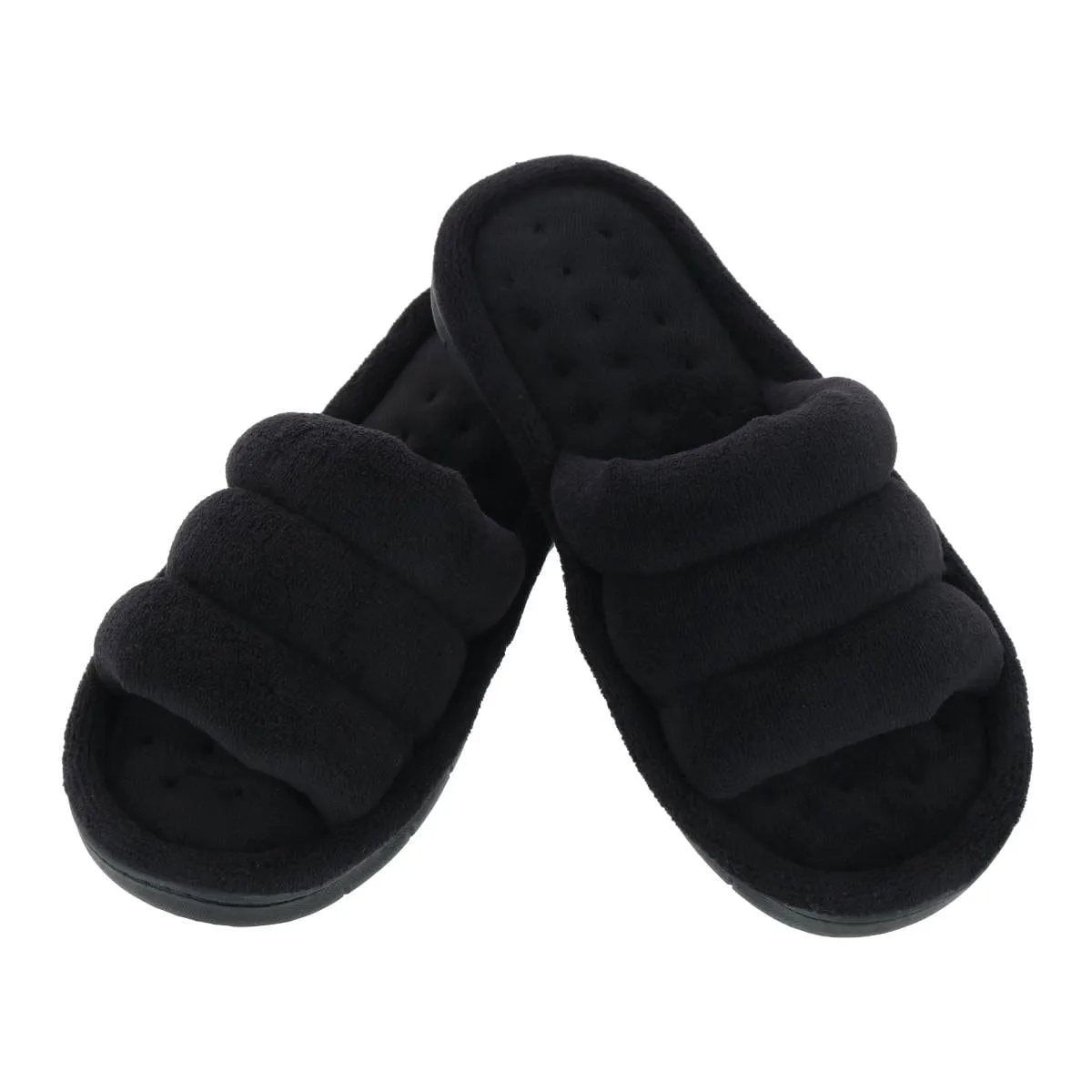 Isotoner Women's Open Toe Aster Slide Slipper