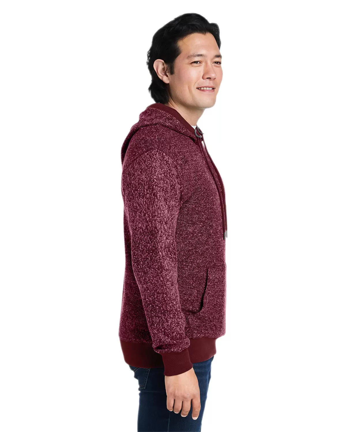 J America 8711 Aspen Fleece Hooded Sweatshirt SKU: 8711