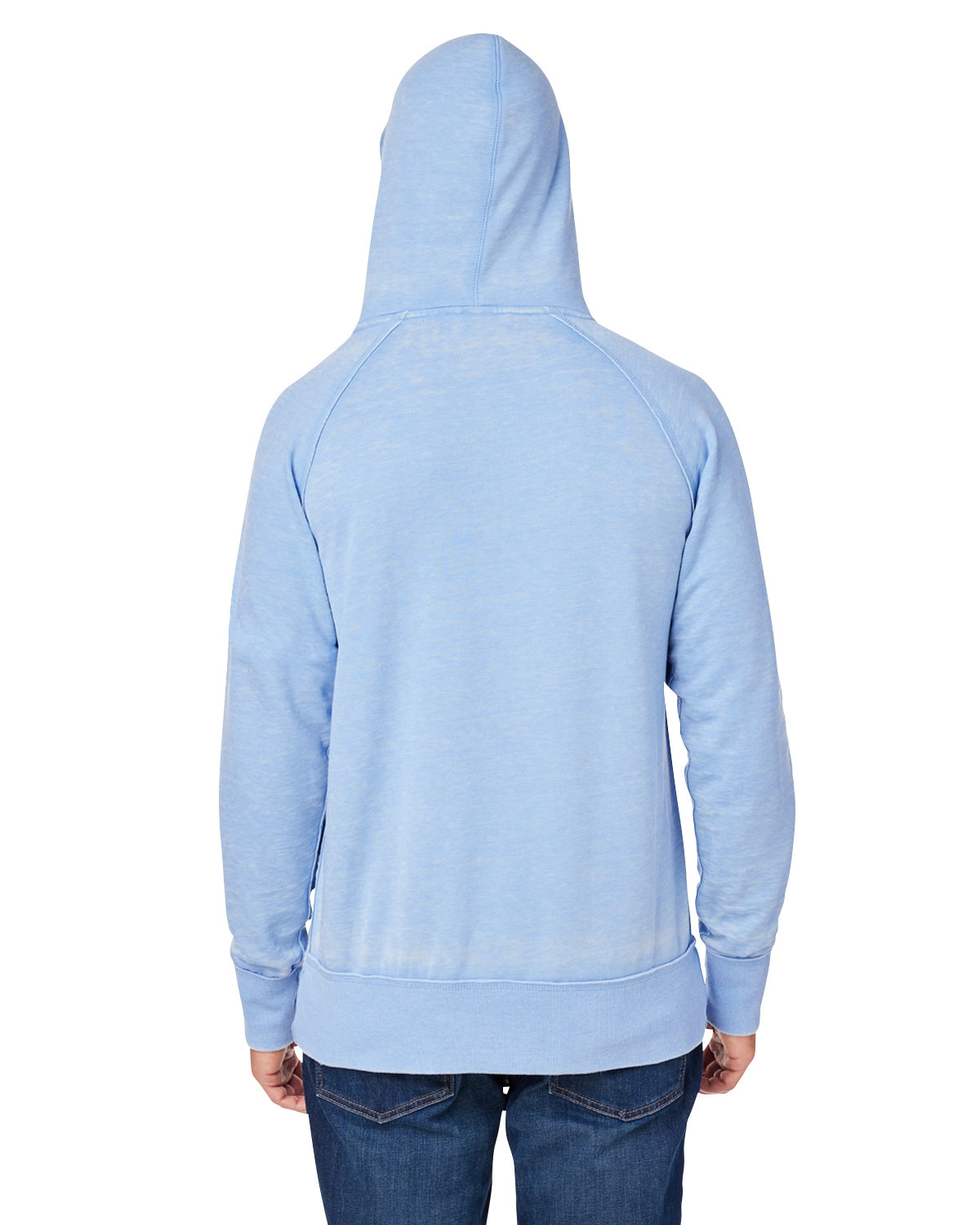 J8915 J-America Adult Vintage Zen Hooded Pullover Fleece SKU: J8915