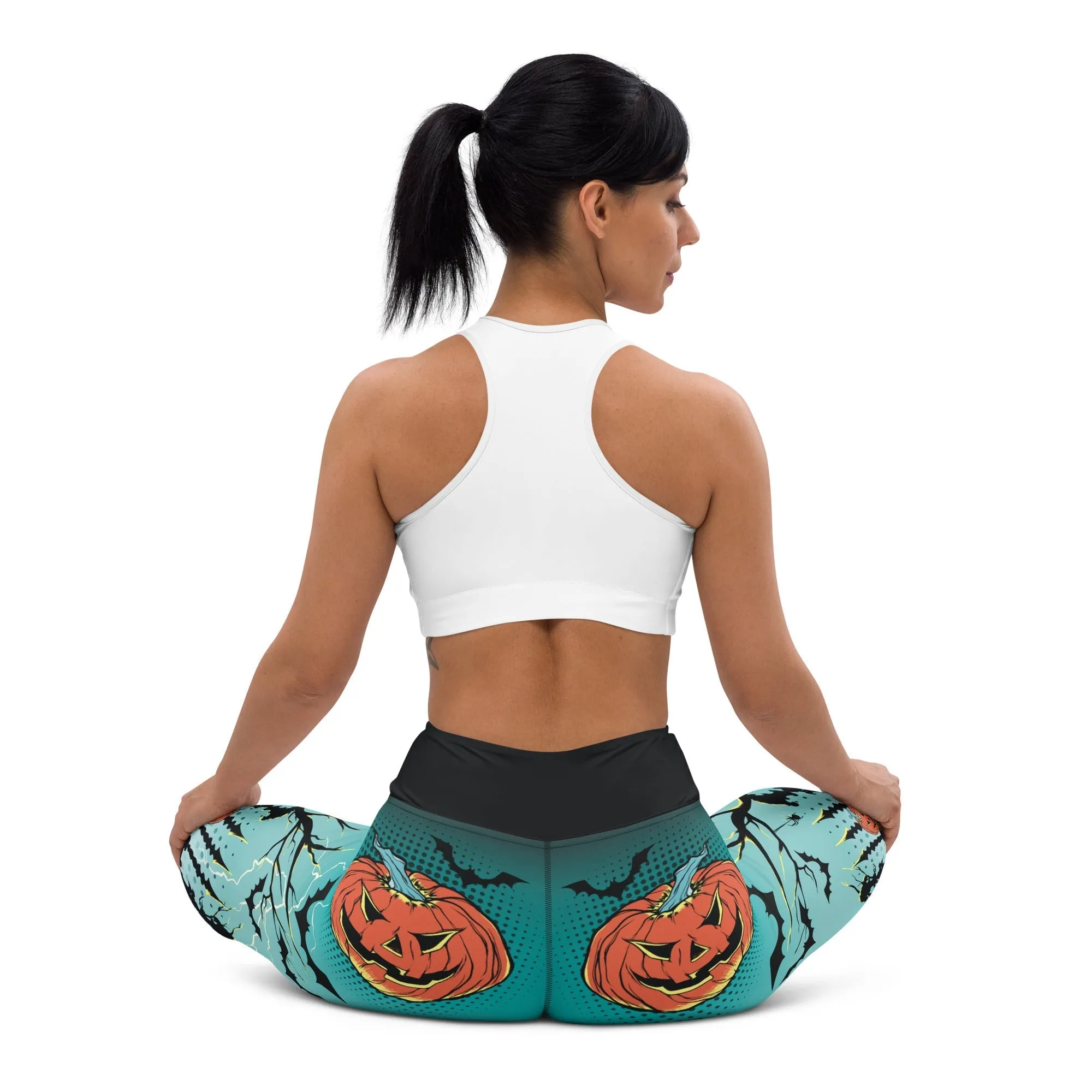 Jack O'Lantern Yoga Leggings