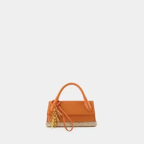 Jacquemus  Le Chiquito Long Cordao Bag - Jacquemus - Orange - Leather