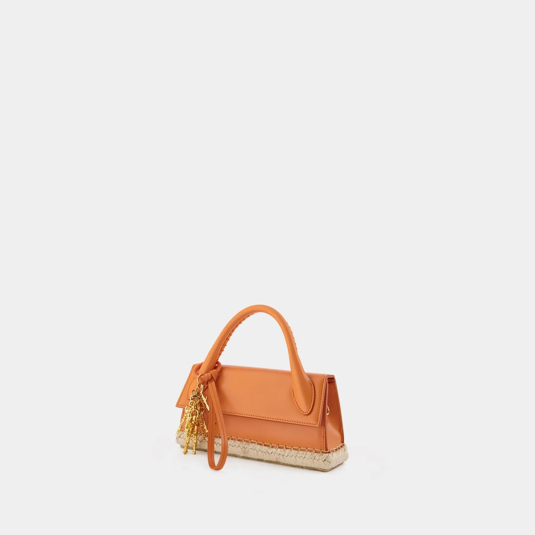 Jacquemus  Le Chiquito Long Cordao Bag - Jacquemus - Orange - Leather