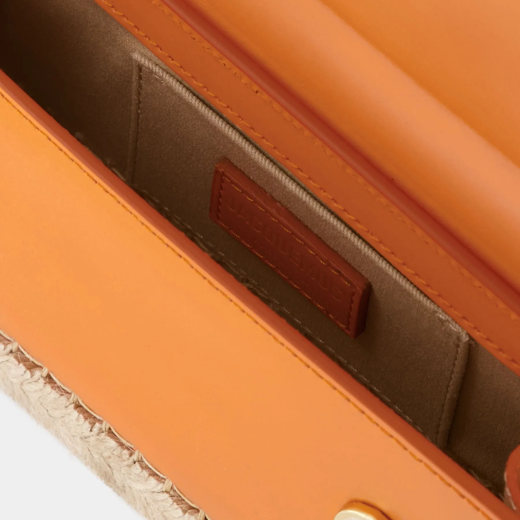 Jacquemus  Le Chiquito Long Cordao Bag - Jacquemus - Orange - Leather