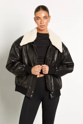 Jamie Shearling Bomber