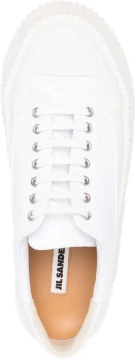 Jil Sander chunky sole sneakers White