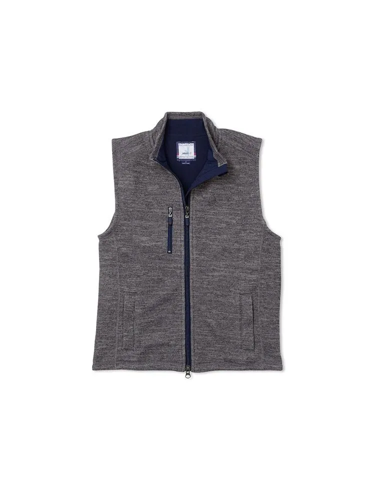     JOHNNIE-O  Tahoe Jr. 2-Way Zip Front Fleece Vest    