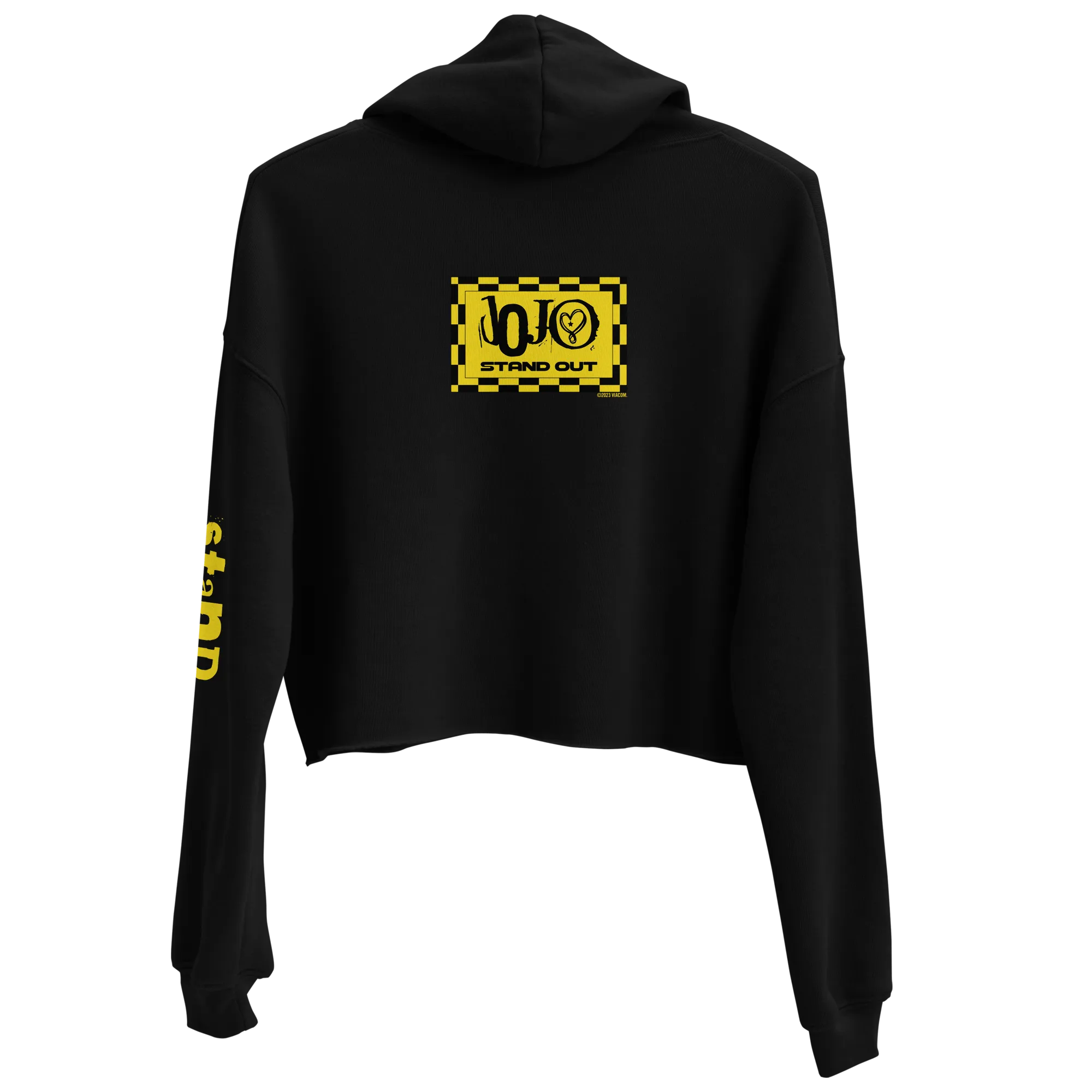 JoJo Siwa Stand Out Women's Fleece Crop Hooded Sweatshirt