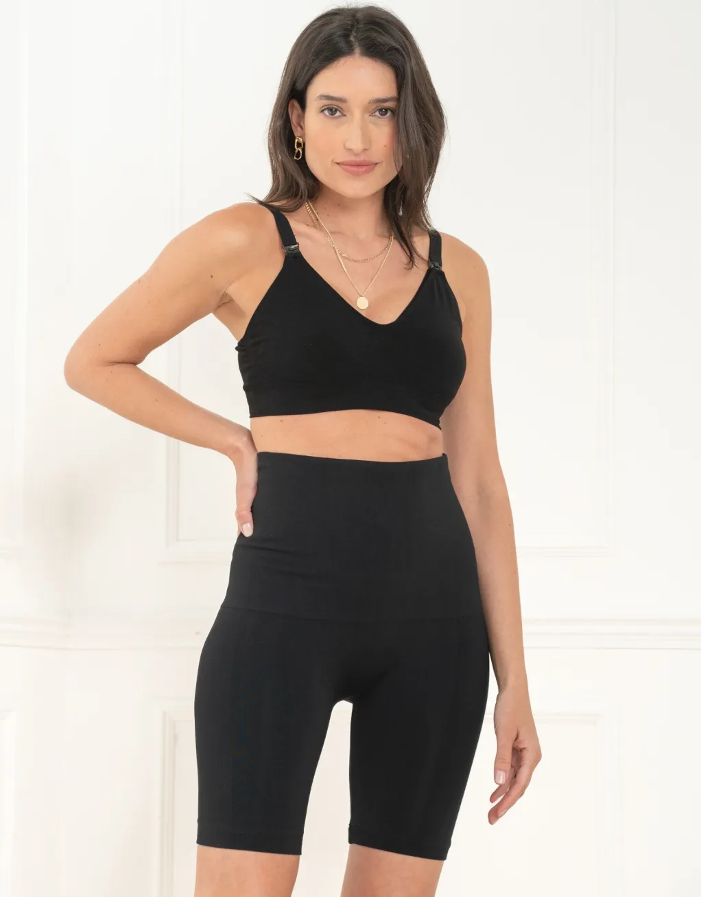 Kandy | Seamless Cycling Short Post-Maternity Leggings