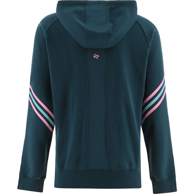 Kerry GAA Kids' Weston Fleece Pullover Hoodie Marine / Pink / Green