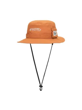 [KIDS] Mountain Label Brim Hat D.Orange