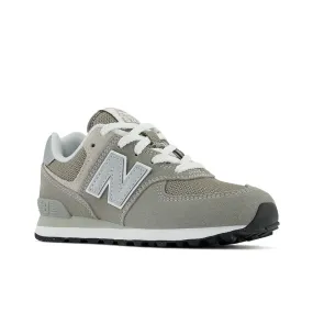 Kids’ New Balance 574 – Size 10.5-3 – Grey/White