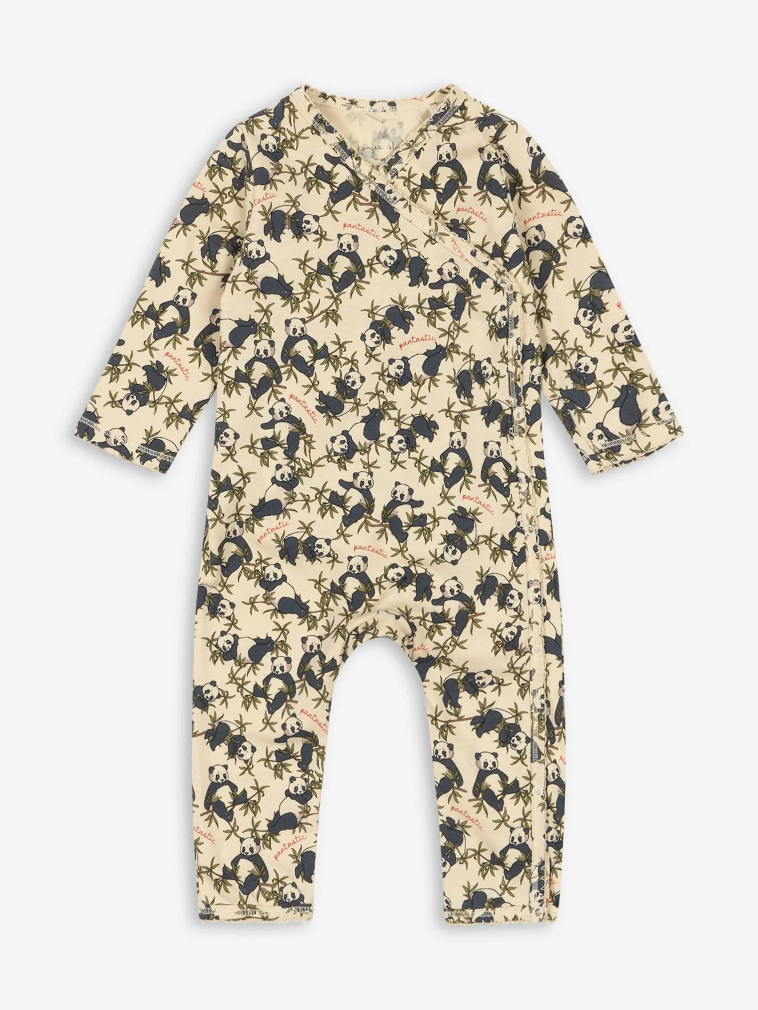 Konges Slojd Baby Panda Romper in Multicolour