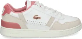 Lacoste T-Clip leather sneakers White