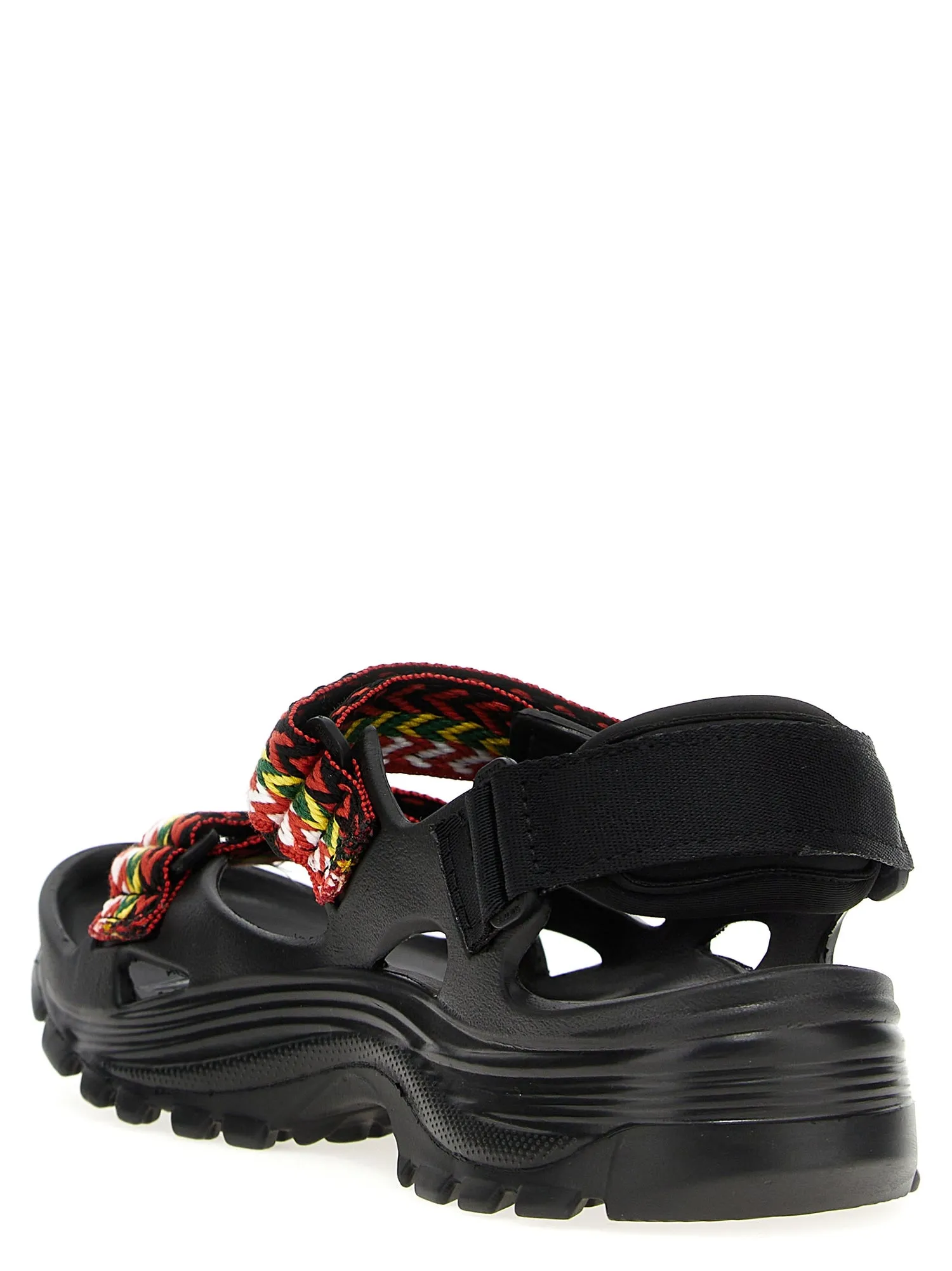 Lanvin    Lanvin 'Wave Curb Laces' Lanvin X Suicoke Sandals