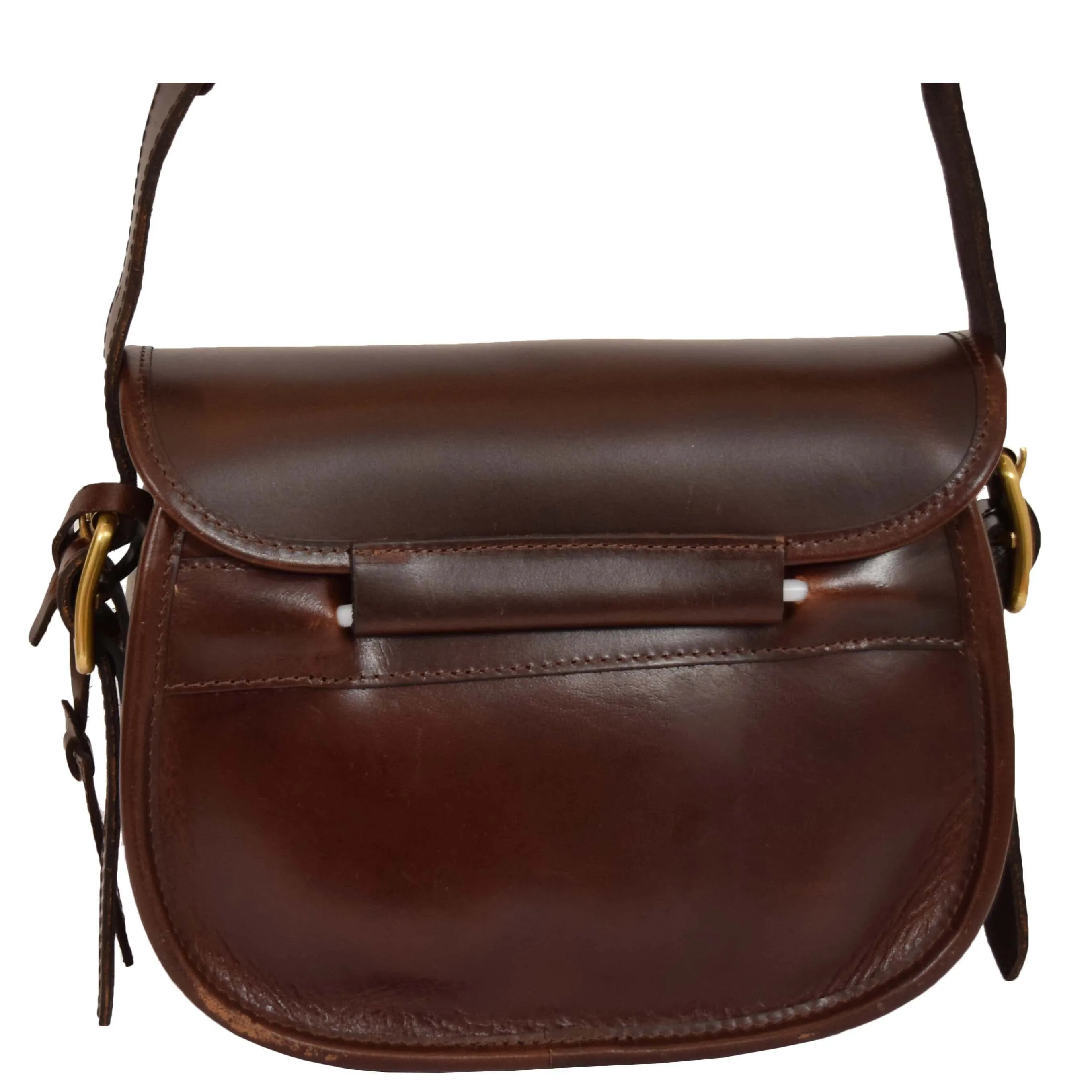 Leather Cartridge Bag 90 Rounds Capacity Neo Brown