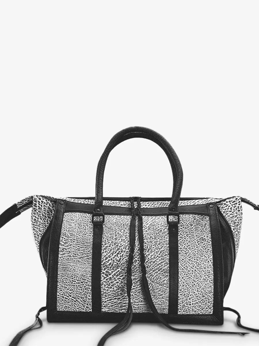 leather hand bag for women  - LeRive Droite - L - Empreinte | PAUL MARIUS