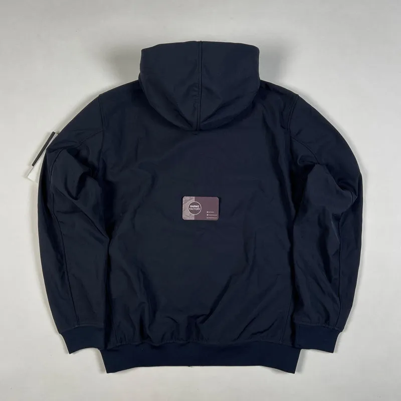 Light Soft Shell-R e-dye technology Hooded Jacket Navy