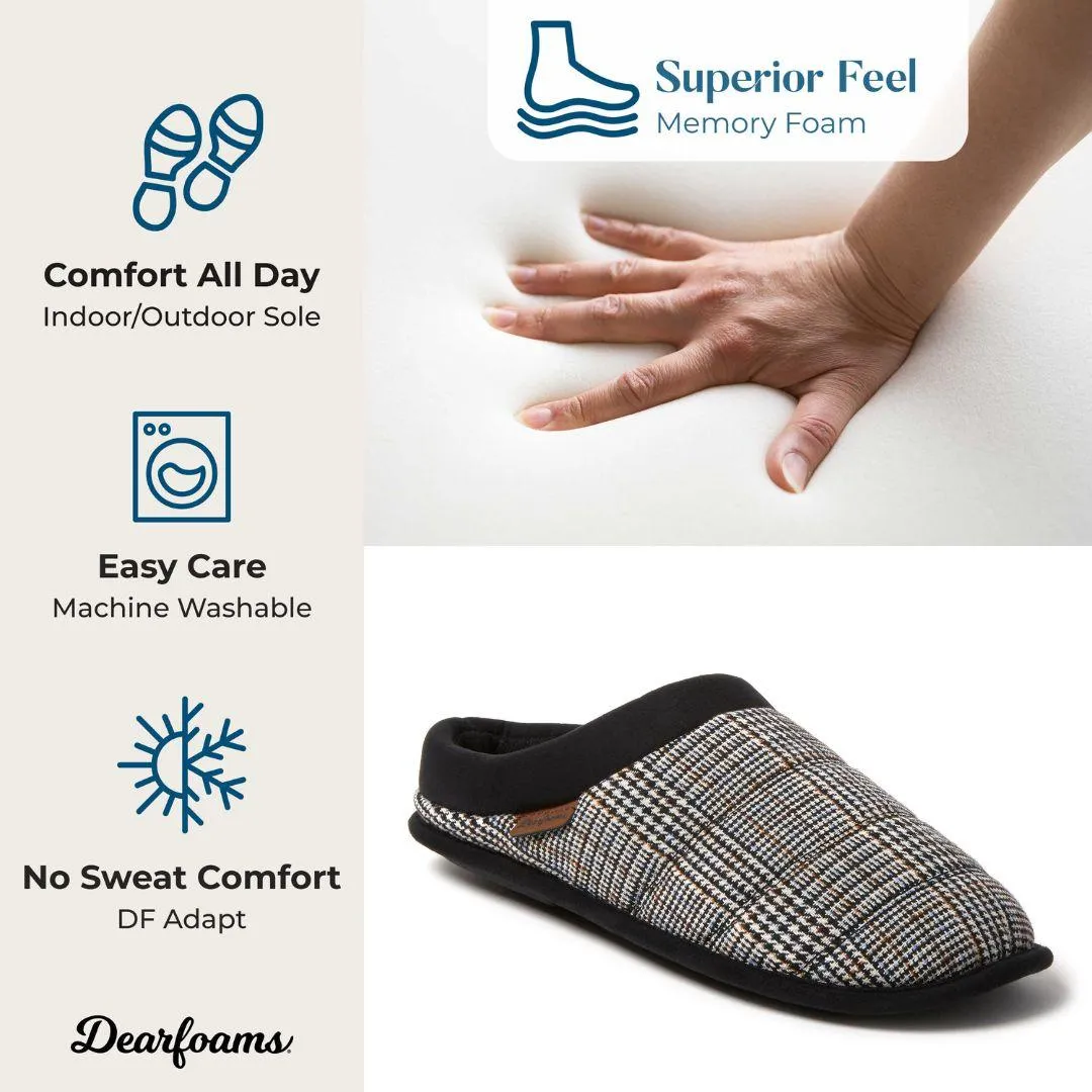      Lightweight Memory Foam Clog Slipper with Temperature Regulation     