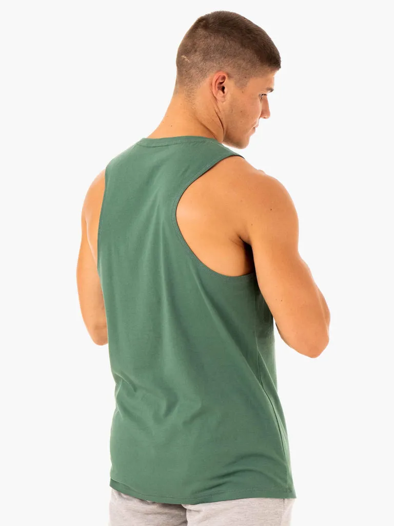 Limitless Baller Tank - Forest Green