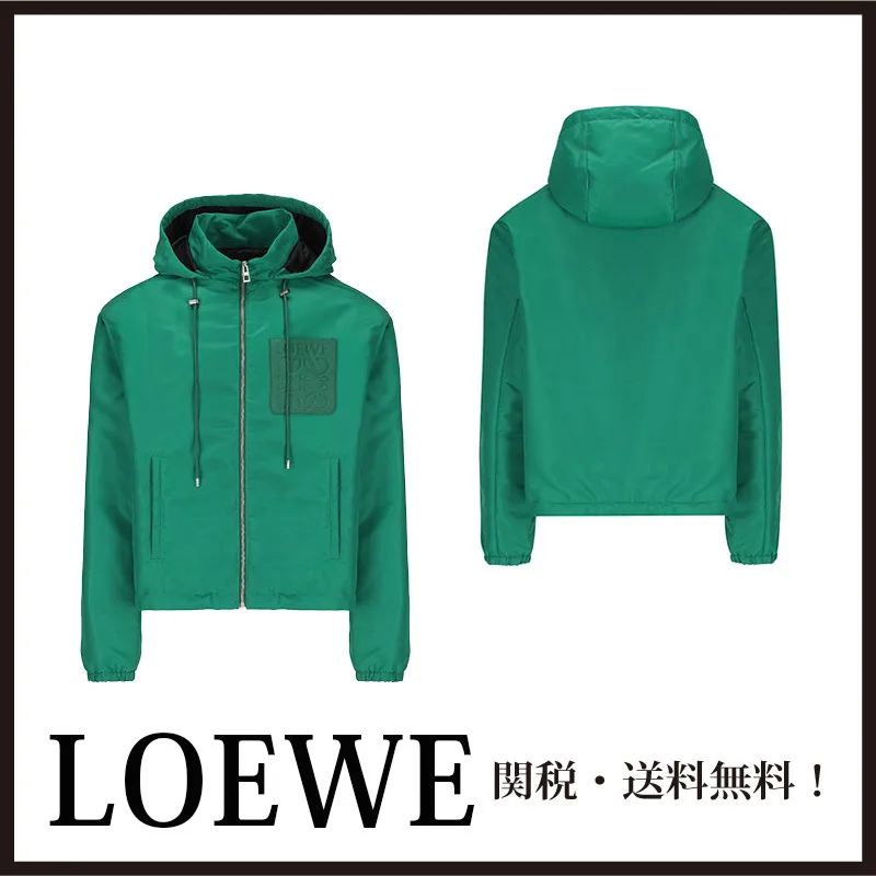 LOEWE  |Hooded padded jacket in nylon