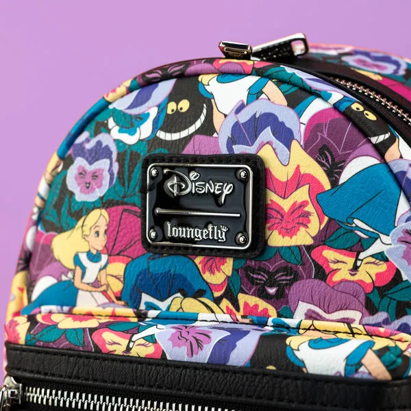 Loungefly x Disney Alice in Wonderland Wildflowers Mini Backpack