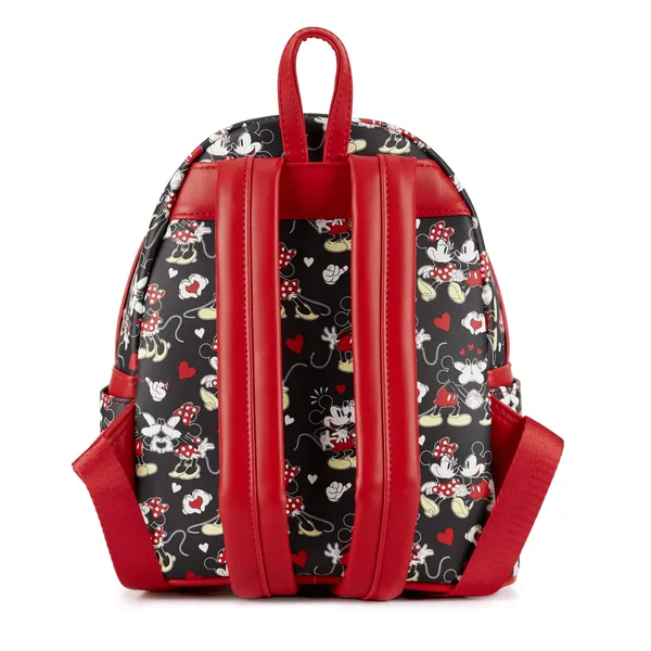 Loungefly x Disney Mickey Minnie Mouse Heart Hands Mini Backpack