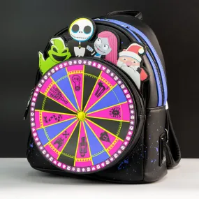 Loungefly x Disney Nightmare Before Christmas Oogie Boogie Wheel Mini Backpack