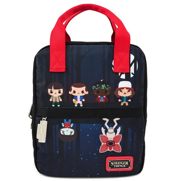 Loungefly x Stranger Things Poly-Nylon Square Chibi Backpack