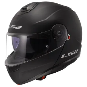 LS2 FF908 Strobe II Plain Helmet - Matt Black