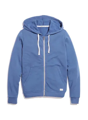 Marine Layer Women's Afternoon Zip Hoodie Faded Navy WLHZR