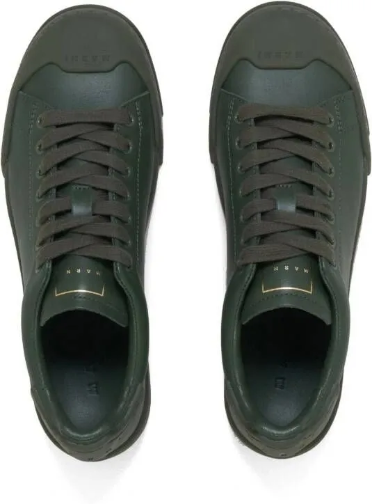 Marni Dada Bumper leather sneakers Green